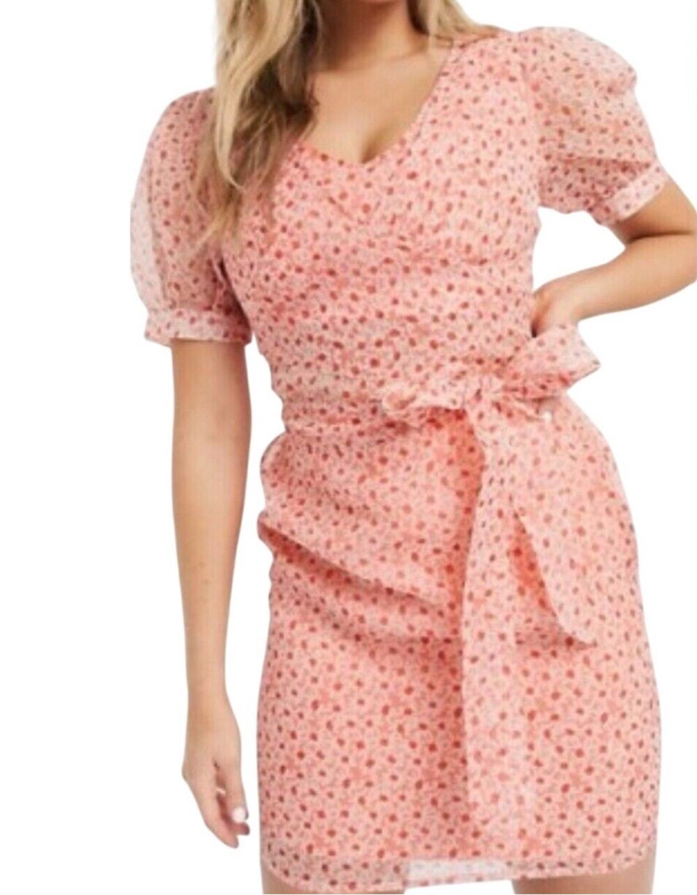 ASOS Dress Cutout Floral